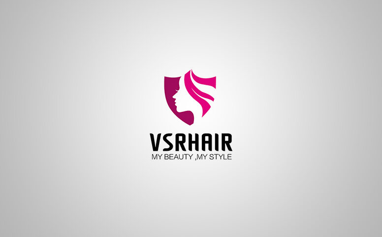 VSR HAIR 女性 人物 标志
