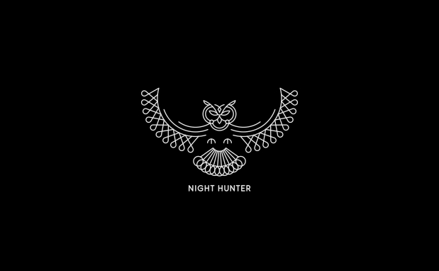 Night Hunter 猫头鹰标志