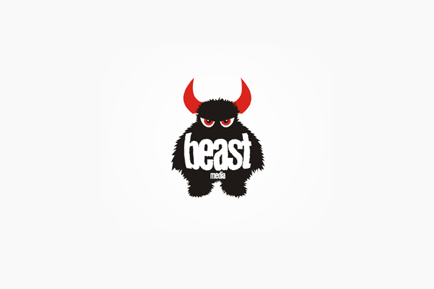 Beast Media 牛 动物标志