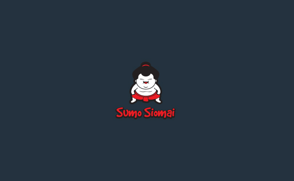 相扑烧卖店标志LOGO