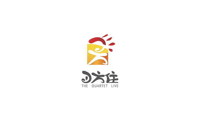 四方住酒店标志设计LOGO