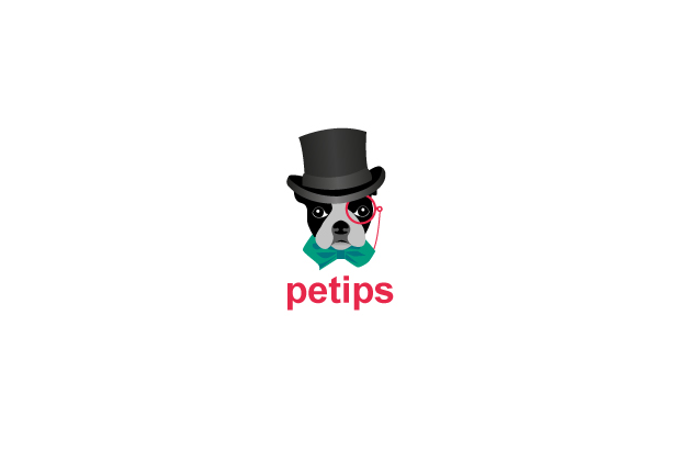 Petips 狗标志设计标志