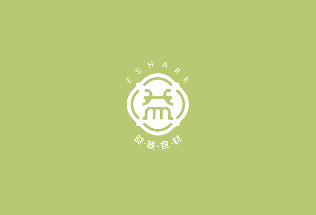 益膳食材Logo设计LOGO