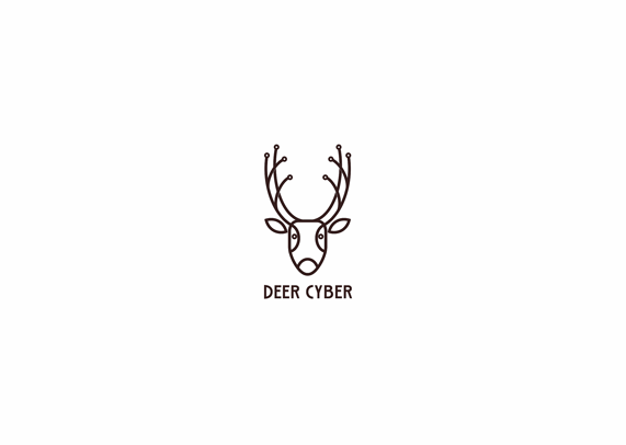 Deer Cyber 鹿标志