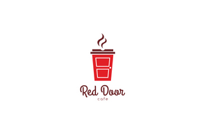Red Door Cafe 红门咖啡 标志设计LOGO