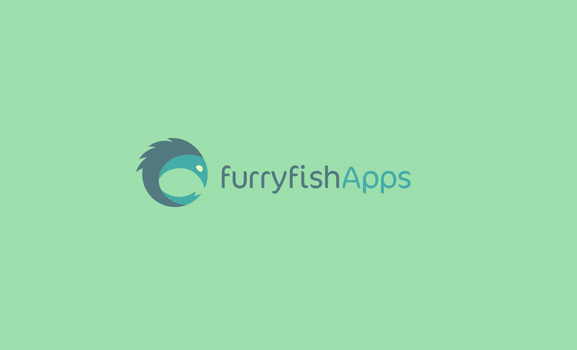 FurryfishApps 鱼标志设计标志