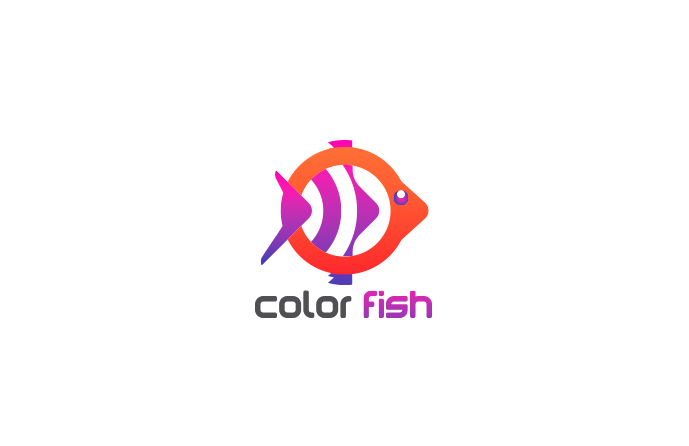 Color Fish 彩色鱼标志