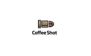 Coffe Shot 子弹咖啡标志LOGO