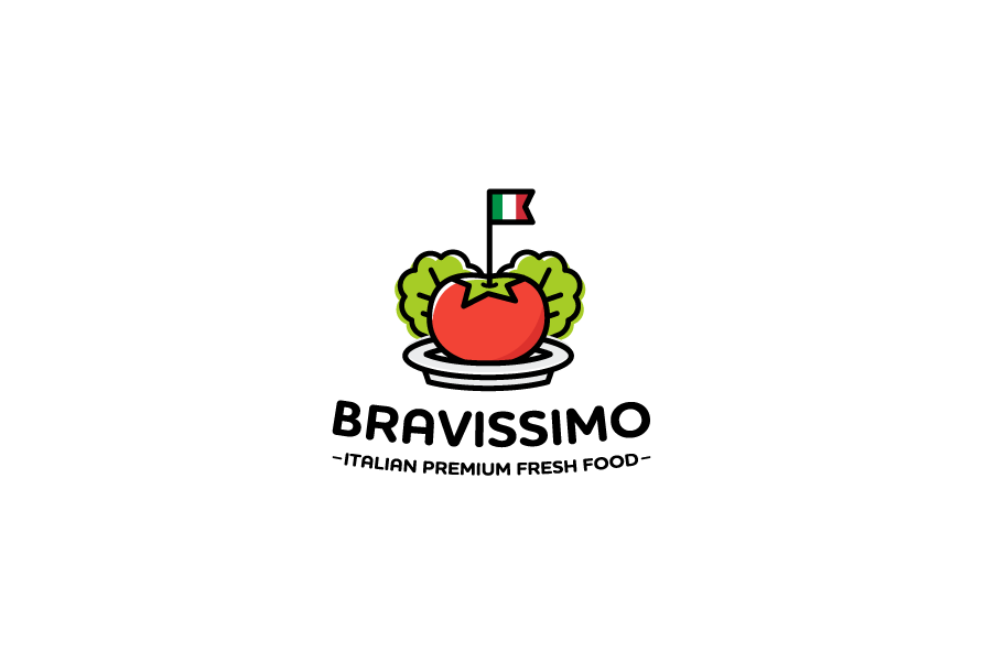 BRAVISSIMO 苹果 旗子 标志