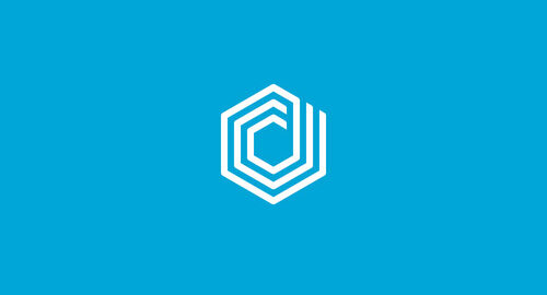 New Dunked Logo 六边型标志设计标志