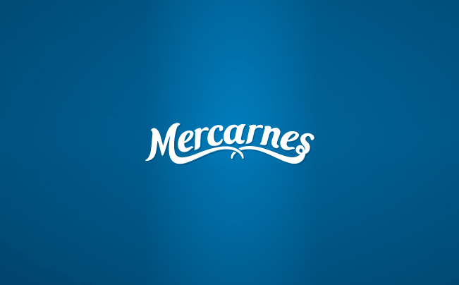 Mercarnes字体设计LOGO