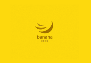 banana bird 香蕉鸟标志LOGO