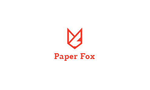 Paper Fox 狐狸标志