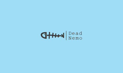 Dead Nemo 鱼标志设计标志