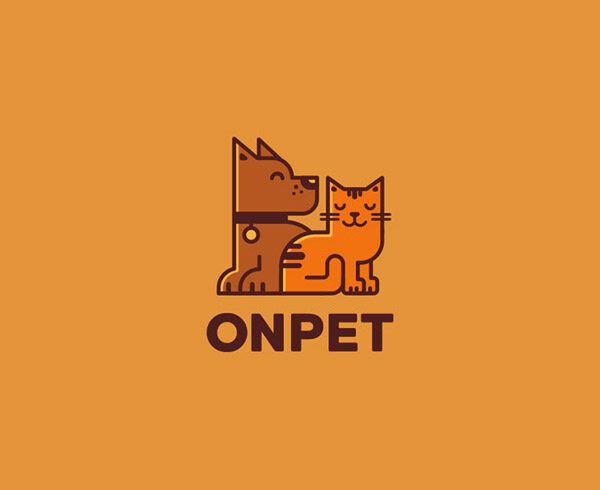 ONPET 猫狗标志