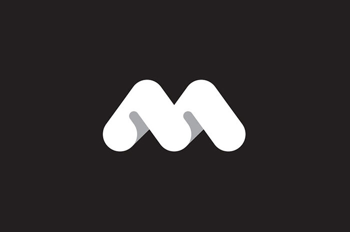 字母M 标志设计标志