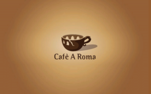 Cafe A Roma 罗马 咖啡标志LOGO