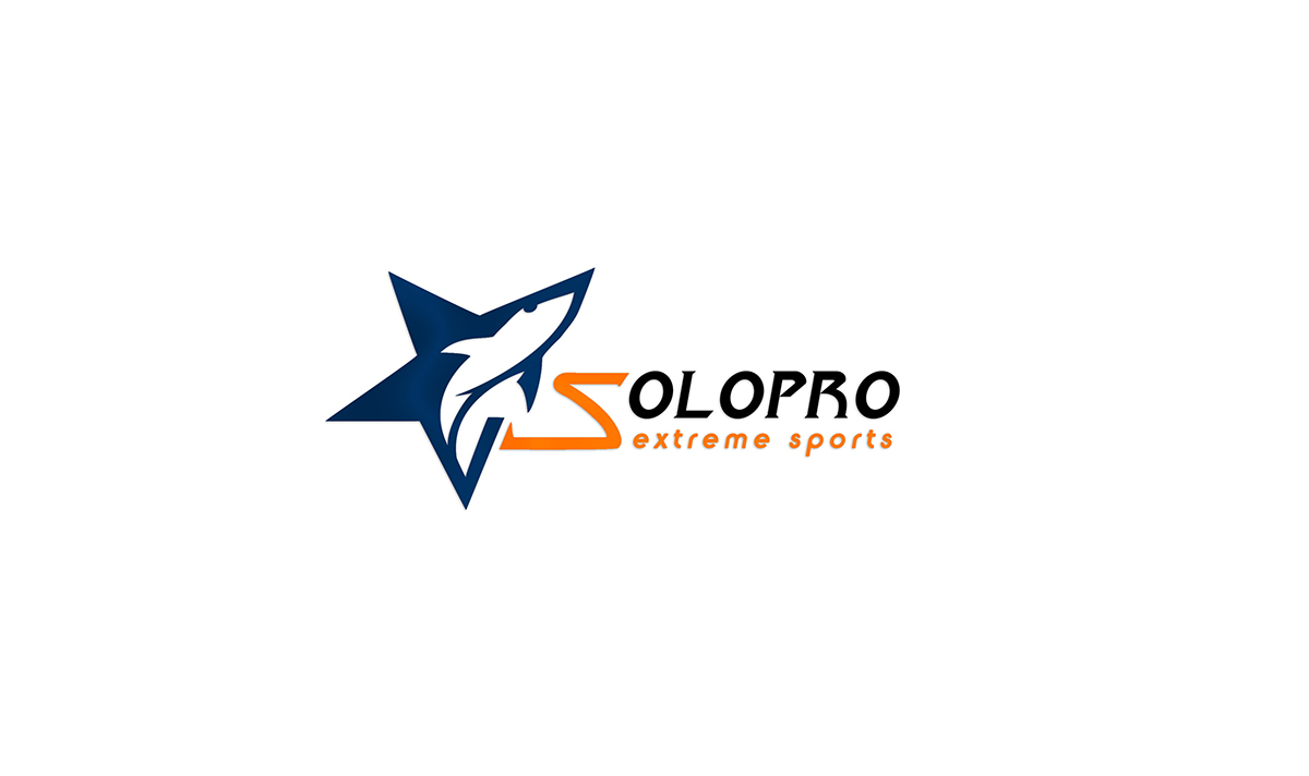 SOLOPRO 鱼 动物 标志设计标志