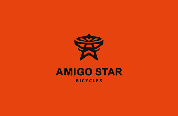 Amigo Star 字母A 星星 五角星 标志
