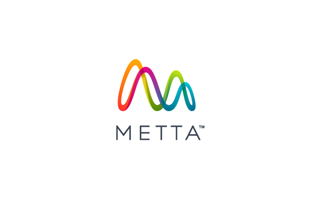 Metta 字母M 山标志