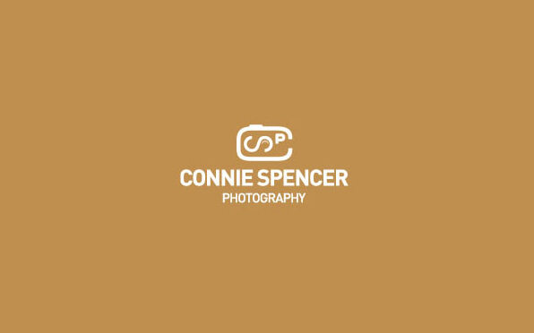 CONNIE 字母C摄影师LOGO设计标志