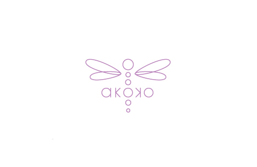 AKOKO饰品店标志LOGO