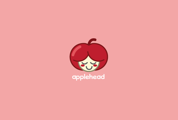 AppleHead标志设计LOGO