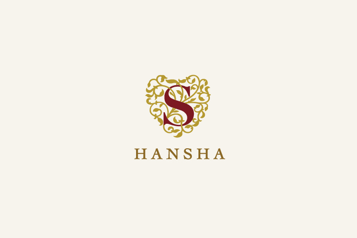 HANSHA丝绸礼品Logo设计LOGO