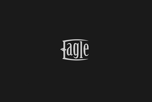 Eagle字体设计LOGO