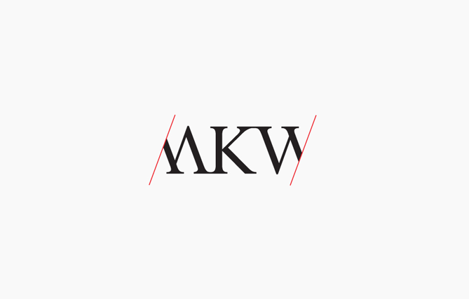 MKW室内设计Logo设计LOGO