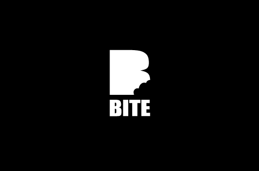 BITE 字母B 缺口 咬 标志