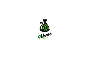 9Lives 猫标志LOGO