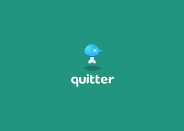 Quitter 鸟标志