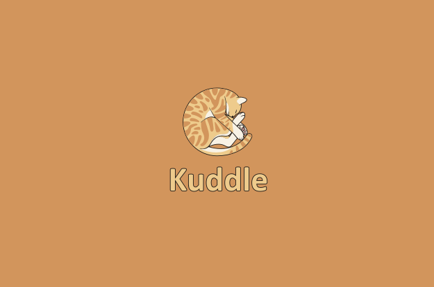 Kuddle 猫标志