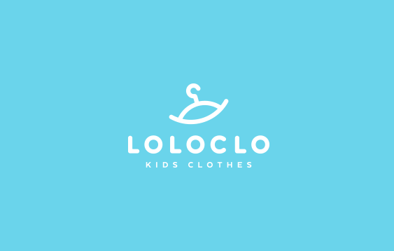 Loloclo 衣架 衣挂 马 标志