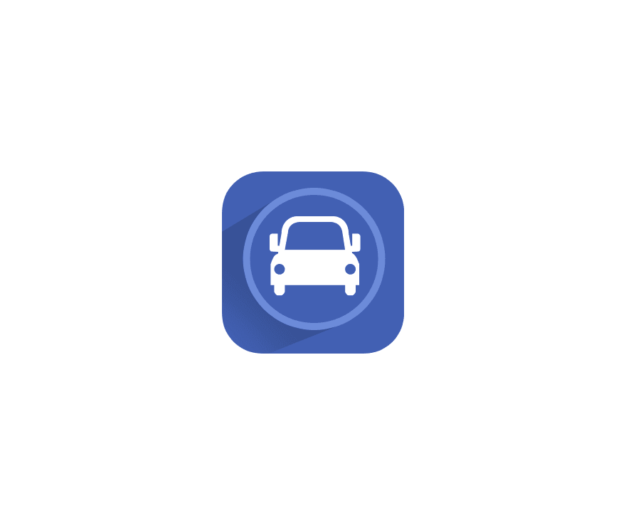 汽车在线 ICON 图标标志