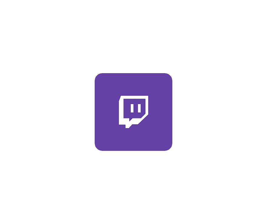 TwitchTV游戏视频 ICON 图标标志