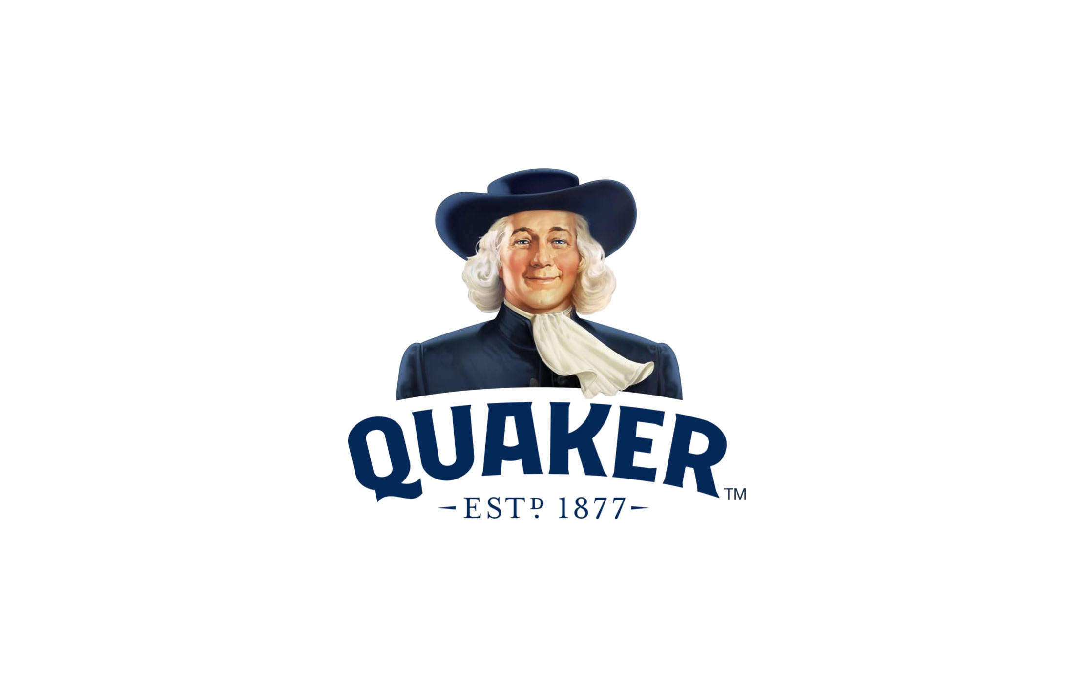 Quaker 桂格燕麦片logo设计标志