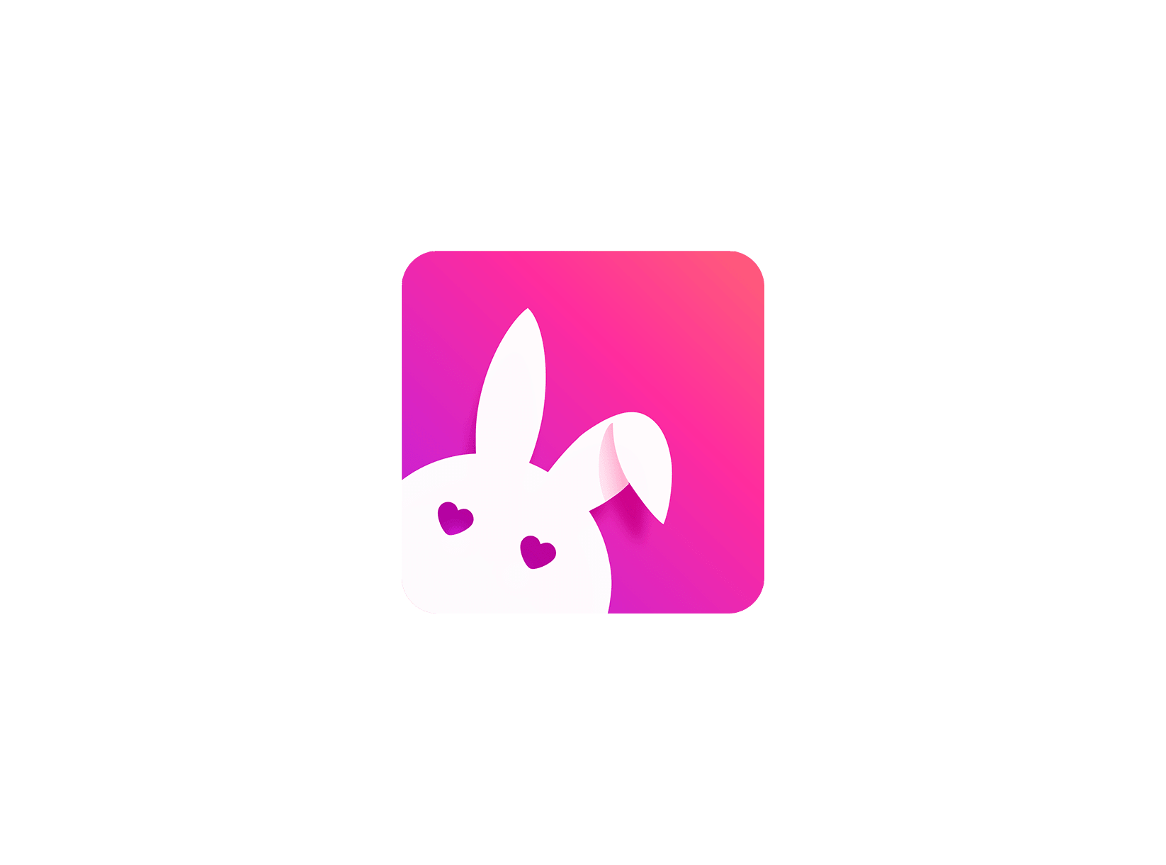大白兔 ICON 图标标志