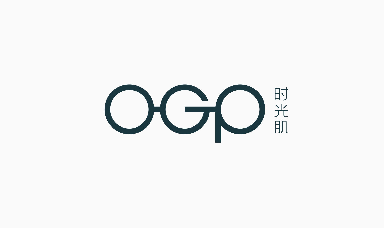 OGP时光肌品牌logo设计标志