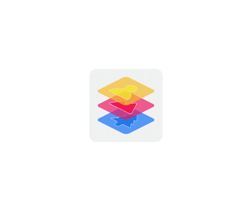 层层抠图 ICON 图标标志