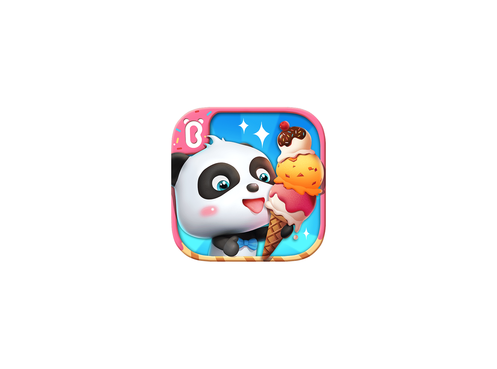 宝宝梦幻冰淇淋 ICON 图标标志