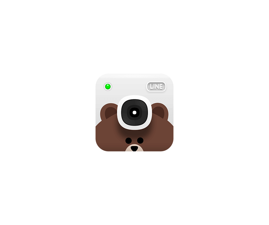 LINE Camera ICON 图标标志