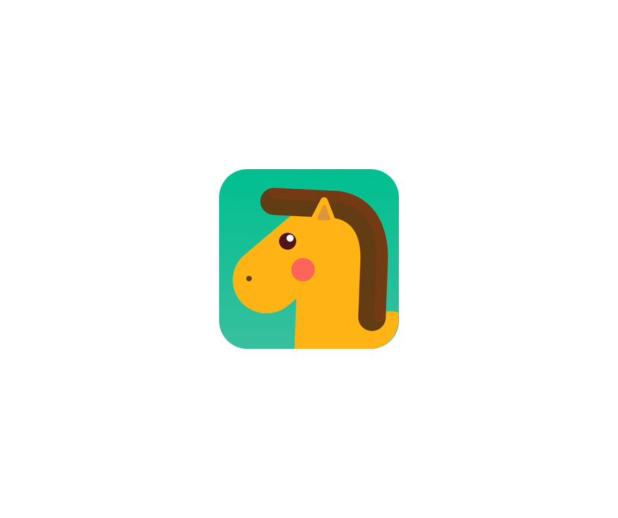 赤兔 ICON 图标标志