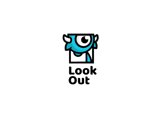 Look Out儿童商店标志