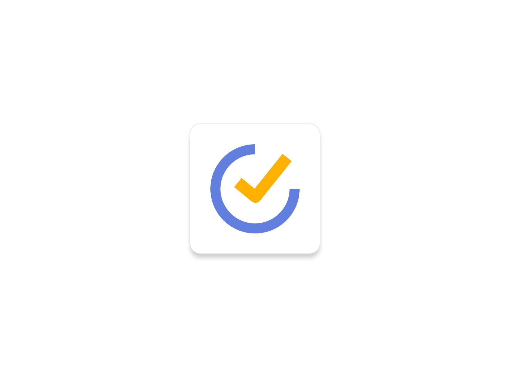 TickTick日程管理 ICON 图标标志