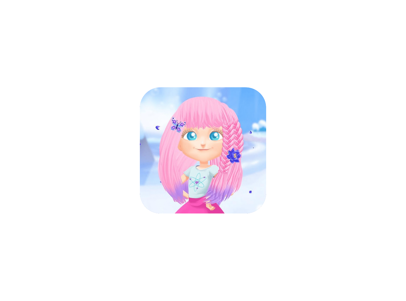 安吉拉宠物绘画 ICON 图标标志
