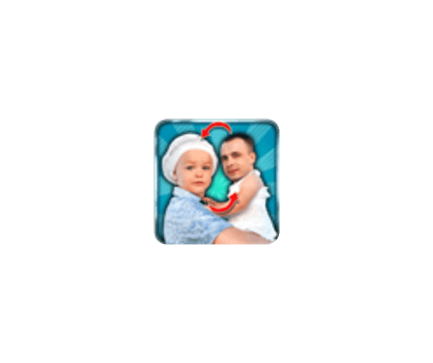 换脸 ICON 图标标志