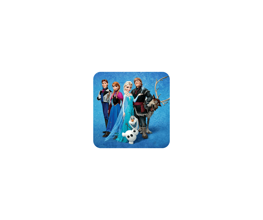 听冰雪奇缘 ICON 图标标志