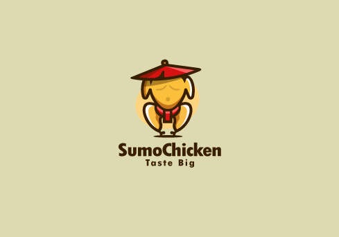 Sumo Chicken鸡标志